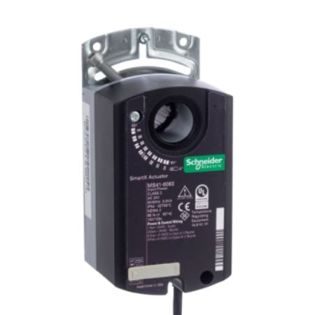 Picture of SmartX, Damper Actuator, proportional 0-10 Vdc, non-spring return, 24 Vac, 3 ft plenum cable, 88 lb-in, NEMA 2