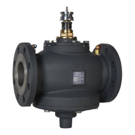 Picture of SpaceLogic VP220F PIBCV (PICV), 2-Way, PN16, DN100, Flanged, High Flow: 23.6...59 m³/h (6.6...16.4 l/s).