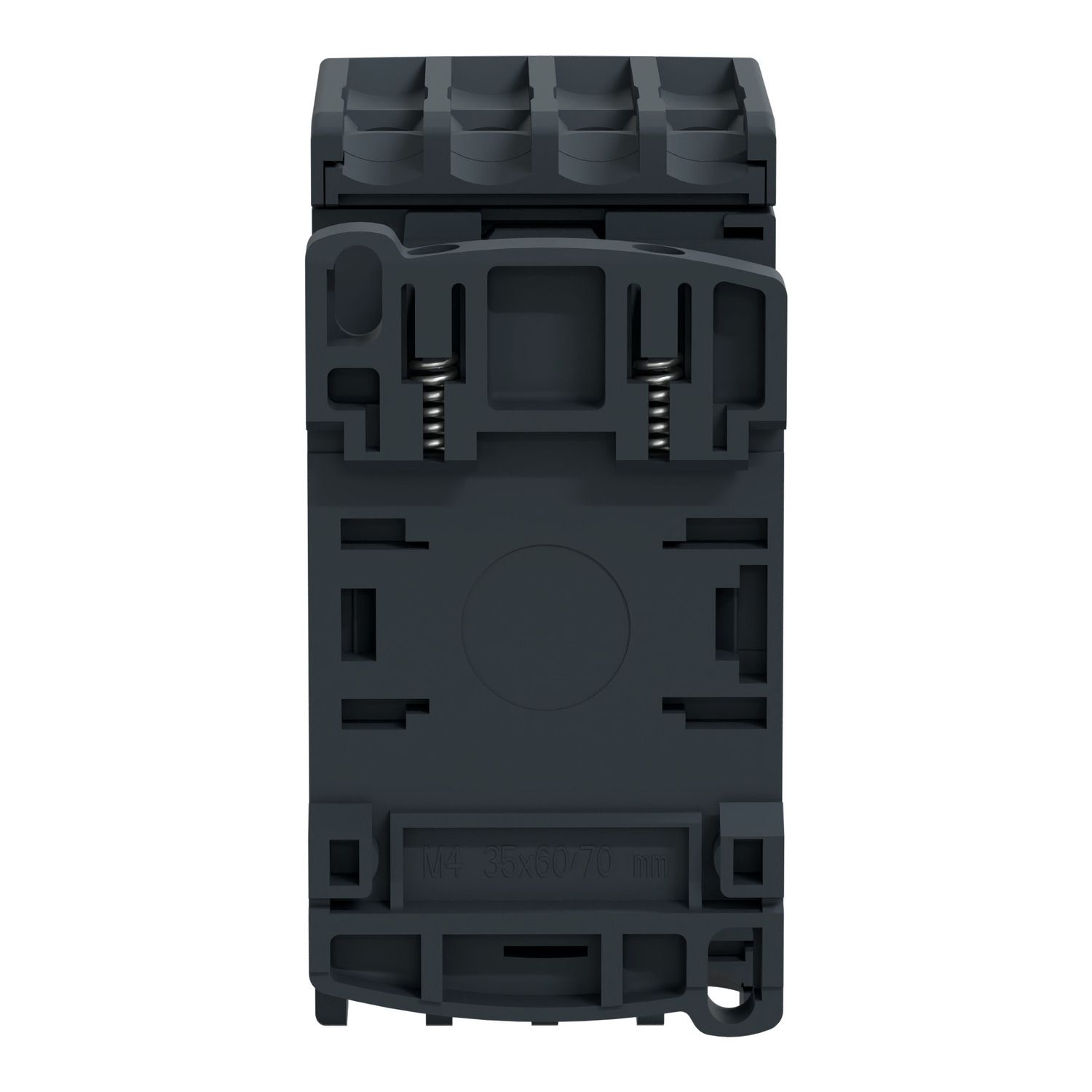 Picture of Contactor, TeSys Deca, 4P(2NO+2NC), AC-1, <=440V, 40A, 72VDC coil, screw clamp terminal