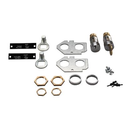 Picture of Lock+adaptation kit, Spare part,SM6-24, cubicle,disconnector,flat,P5