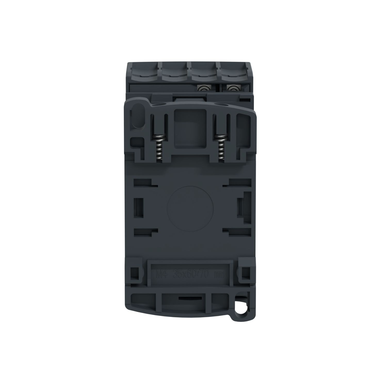 Picture of Contactor, TeSys Deca, 4P(4 NO), AC-1, <=440V, 20A, 125VDC standard coil, screw clamp terminal