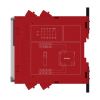 Picture of safety module, Harmony XPS, estop or guard, connected to supply terminals 48 to 240V AC or DC , no inputs, spring