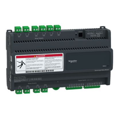 Picture of 10 channel relay expansion module, SpaceLogic RP Expansion Modules, 10 relay outputs, 12 digital inputs