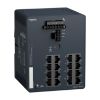 Picture of network switch, Modicon Networking, managed, 16 ports for copper