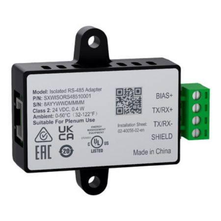 Picture of Isolated RS-485 adapter, SpaceLogic