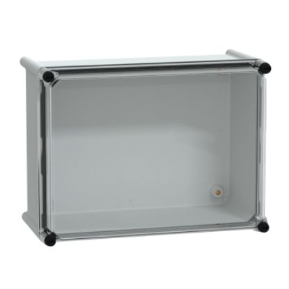 Picture of EVlink Pro AC, Enclosure, Metal, IP66, pedestal mount in metallic kit enclosure, for 25mm² to 35mm² cable
