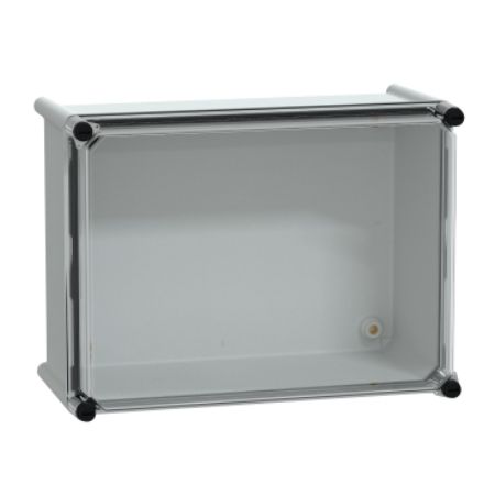 Picture of EVlink Pro AC, Enclosure, Metal, IP66, pedestal mount in metallic kit enclosure, for 25mm² to 35mm² cable