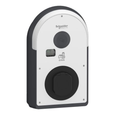 Picture of EVlink Pro AC, Charging station, AC Metal, 22kW, 32A, 3P+N, T2S socket-outlet, RDC-DD 6mA, MID meter