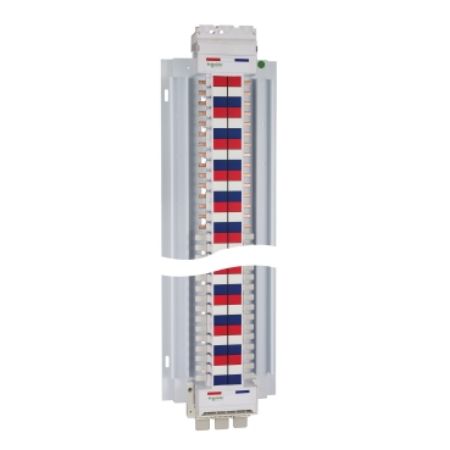 Picture of Acti9, SAU Chassis 3PH 400A, 18mm for iC60 MCB & RCBO, 84 Poles, Dual Feed