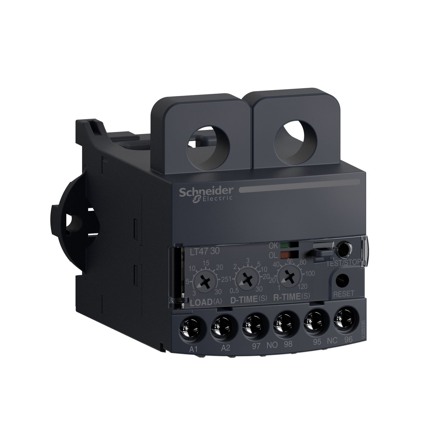 Picture of Electronic over current relays, TeSys LT47, automatic, 3 to 30A, 24VAC/DC