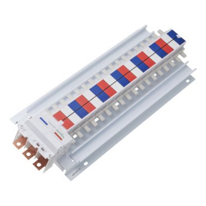 Picture of Acti9, SAU Chassis 3PH 400A, 27mm for C120 MCB, 36 Poles, Top or Bottom Feed