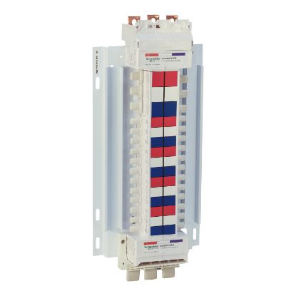 Picture of Acti9, SAU Chassis 3PH 400A, Hybrid 18/27mm, 30 Poles, Dual Feed