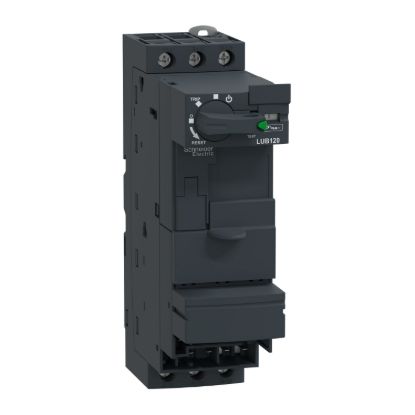 Picture of Non reversing power base, TeSys Ultra, 3P, 1NO + 1NC, 12A, 690V, Advanced power base