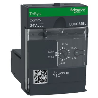 Picture of Advanced control unit, TeSys Ultra, 1P, 8 to 32A, protection & diagnostic, class 10, 24VDC coil