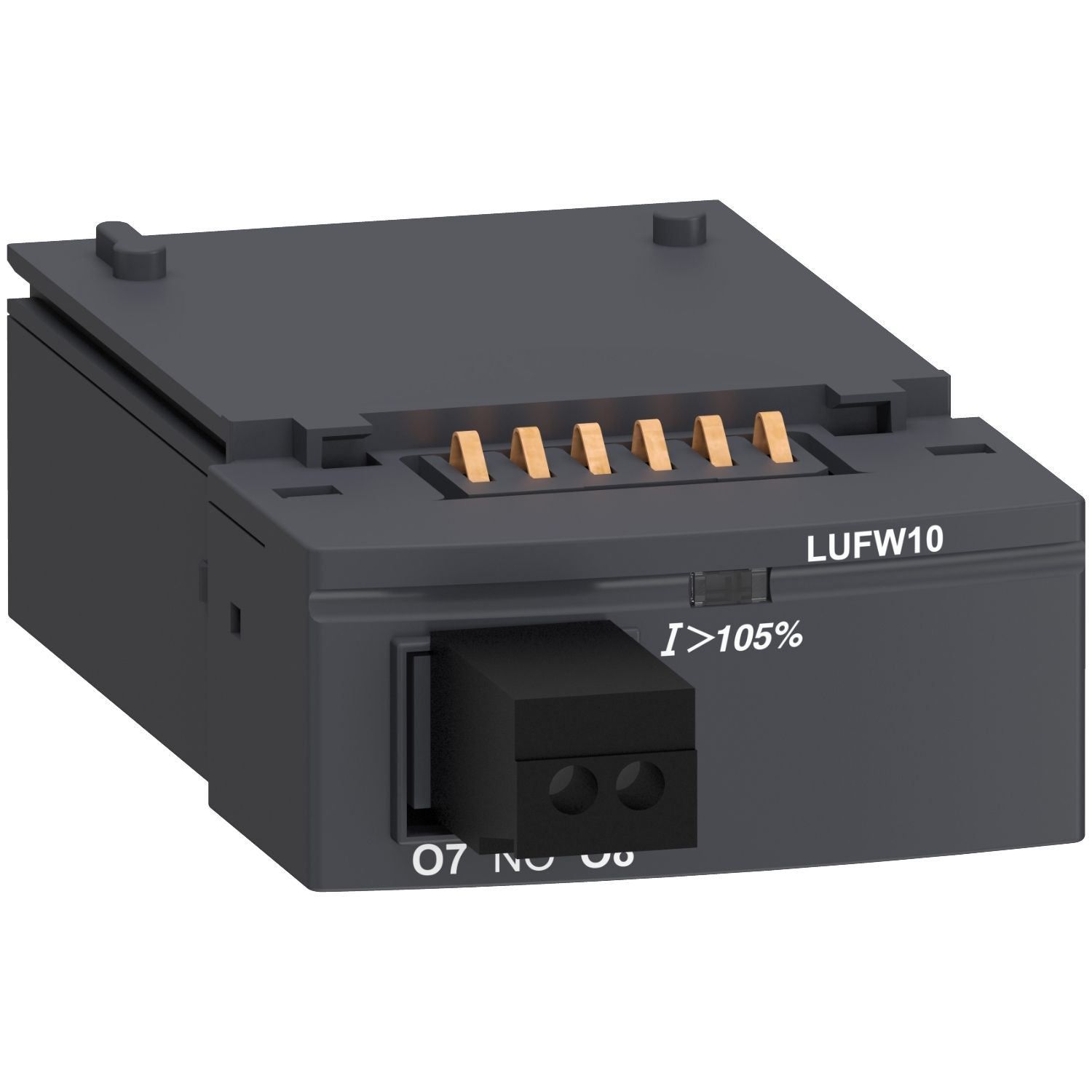 Picture of Function module, TeSys Ultra, 1NO, front side, thermal overload alarm