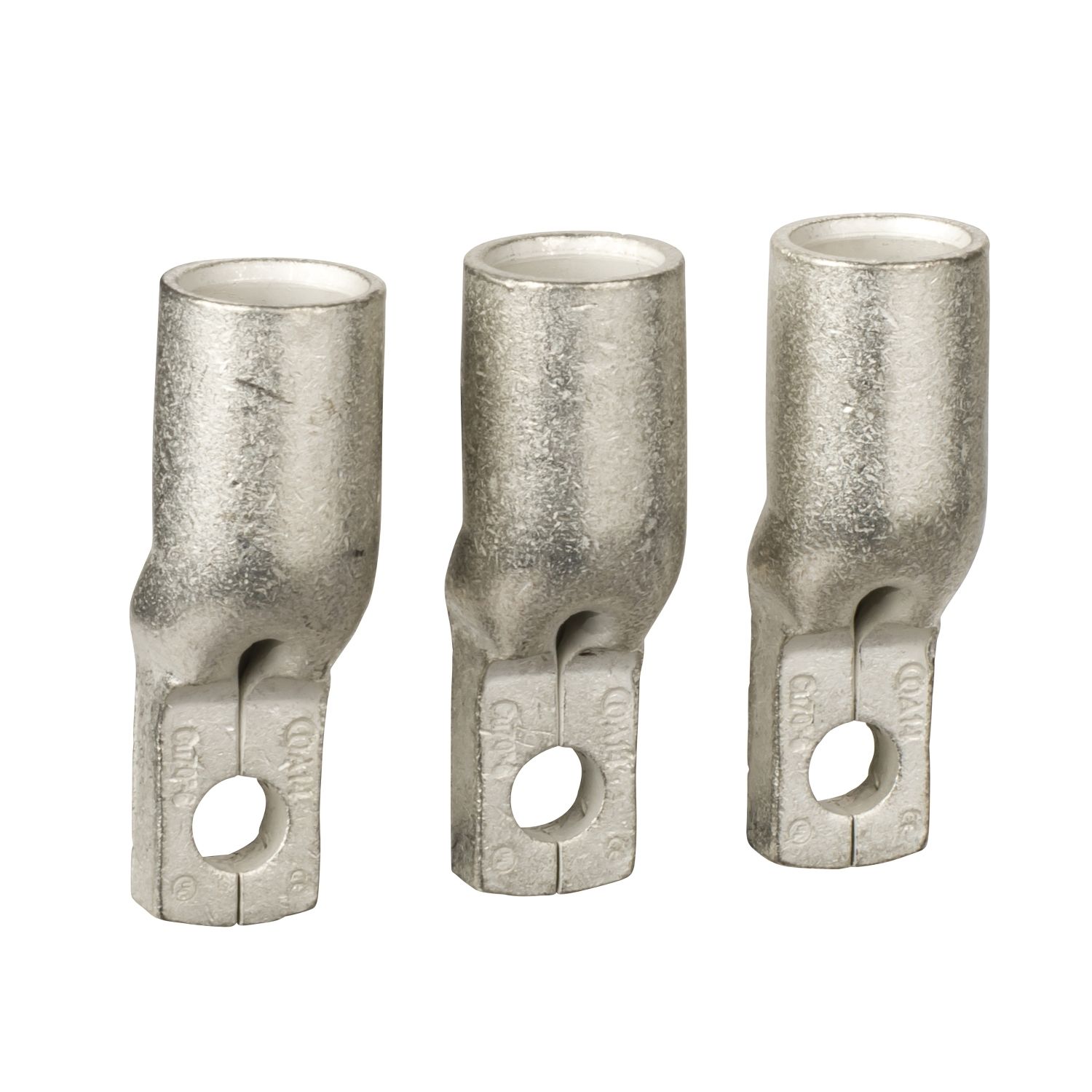 Picture of Crimp lugs for copper cable, ComPacT NSXm, 95mm² rigid cable, 70mm² flexible cable, set of 3 parts