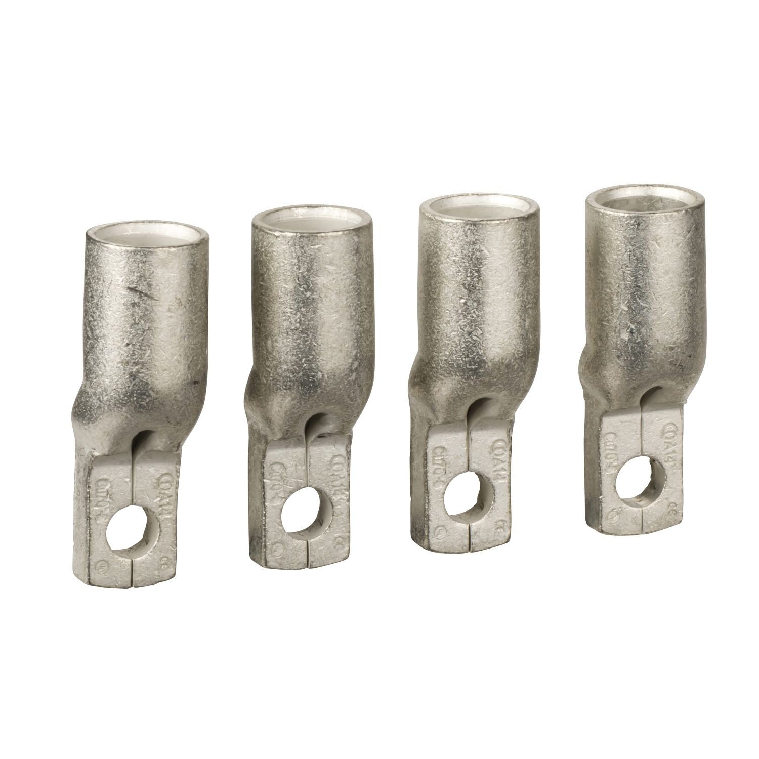Picture of Crimp lugs for copper cable, ComPacT NSXm, 95mm² rigid cable, 70mm² flexible cable, set of 4 parts