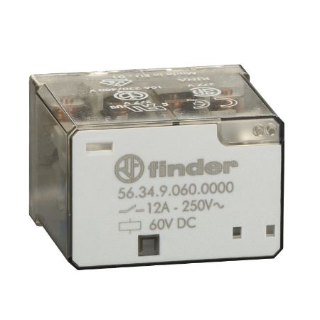 Picture of Electromechanical relay, SM6-24, spare part, 60VDC, 100VAC