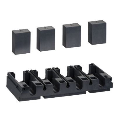 Picture of connection adapter for plug in base, ComPact NSX100/160/250, 4 poles
