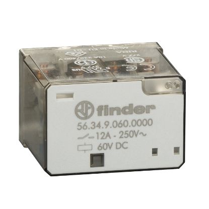 Picture of Electrical component, SM6-24, spare part, relay, 120VDC to 125VDC, 115VAC to 127VAC