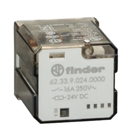 Picture of Electromechanical relay, SM6-24, spare part, 24VDC