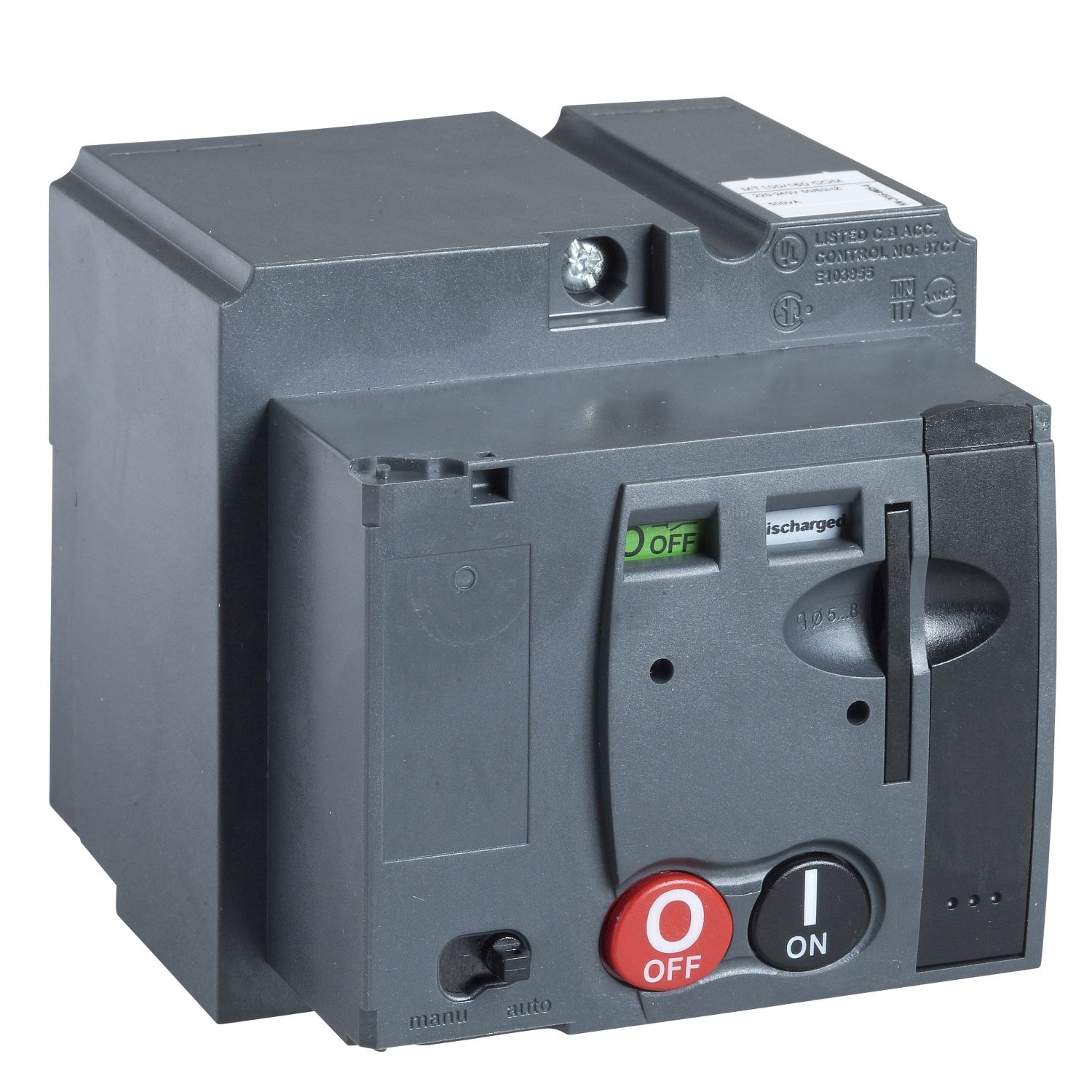 Picture of Communicating motor mechanism module MTc 100/160, ComPacT NSX100/160, 220/240VAC 50/60Hz