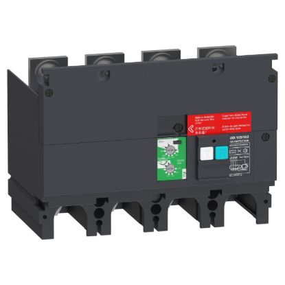 Picture of Earth-leakage add-on protection module VigiPacT, ComPacT NSX 100/160, 200VAC to 440VAC, 30mA to 30A, 4 poles