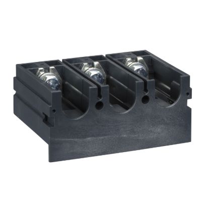 Picture of One piece spreader, ComPacT NSX 100/160/250, 35mm to 45mm pitch, flat connection, 3 poles
