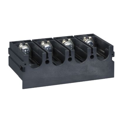 Picture of One piece spreader, ComPacT NSX 100/160/250, 35mm to 45mm pitch, flat connection, 4 poles