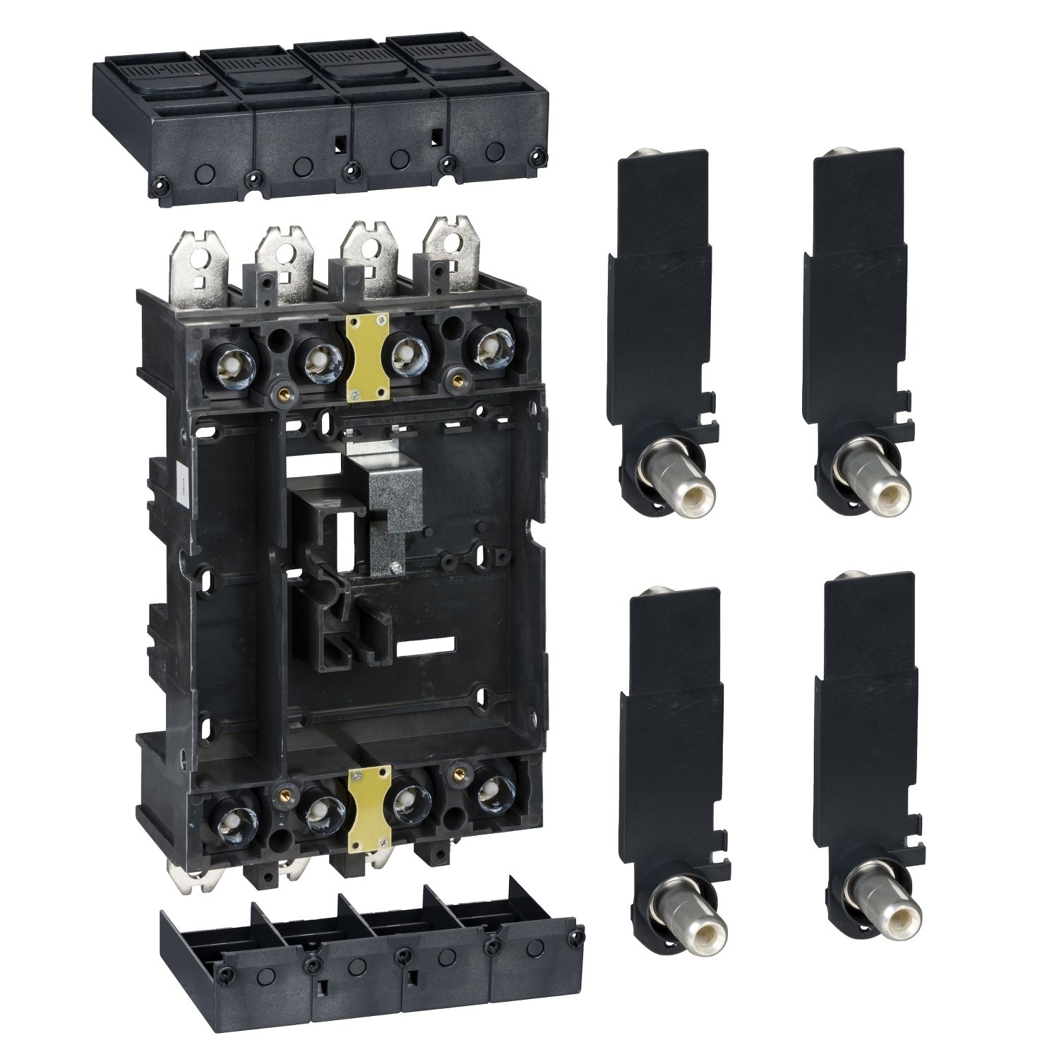 Picture of plug-in kit, ComPact NSX400/630 with Vigi add-on module, 4 poles