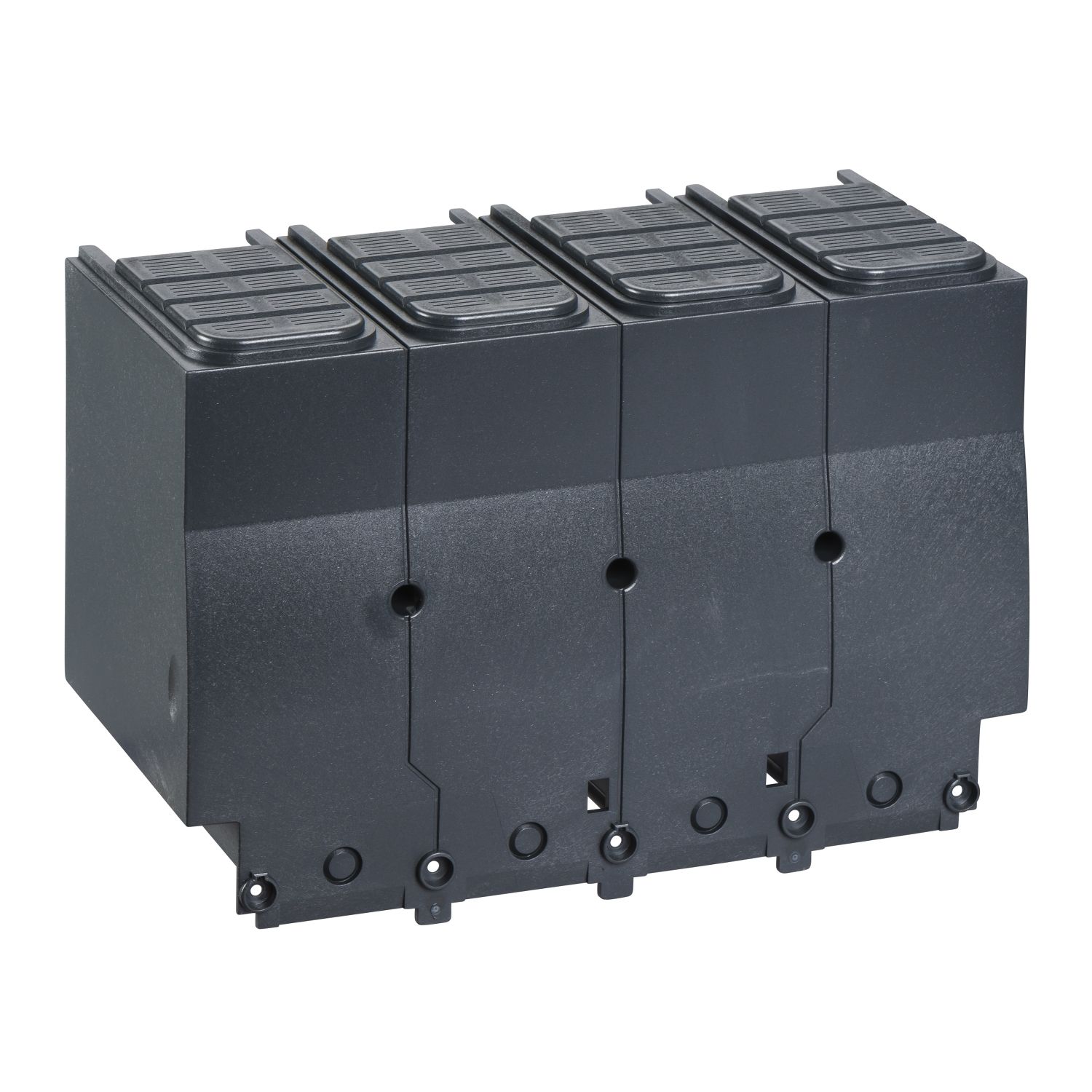 Picture of Long terminal shield for spreaders, ComPacT NSX400/630, pitch 52.5mm, IP40, 4 poles