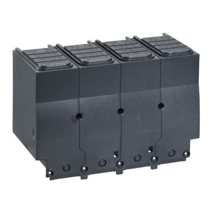 Picture of Long terminal shield for spreaders, ComPacT NSX400/630, pitch 52.5mm, IP40, 4 poles