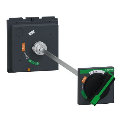 Picture of Extended rotary handle, ComPacT NSX400/630, black handle, shaft length 209mm to 600mm, IP55