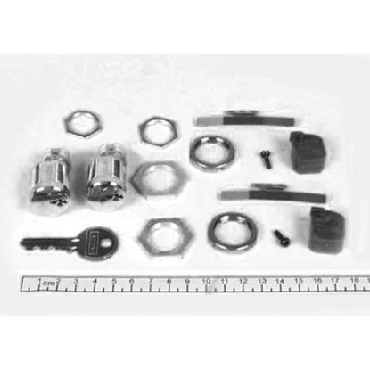 Picture of Chassis locking option, MasterPact NT, chassis, spare part, 2 locks with 1 key, with adaptation kit, RONIS keylock