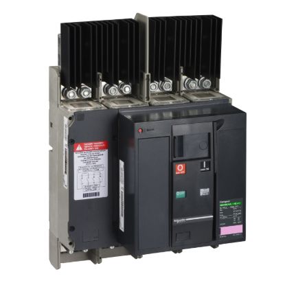 Picture of Switch disconnector, ComPacT NSX1600 NA DC PV, 4 poles, 1600A, fixed, electrically operated