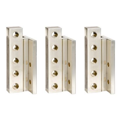 Picture of Power connections, MasterPact NW, frame, spare part, 3 poles, fixed or drawout, 4000A, 3 parts