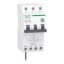 Picture of Residual current breaker with overcurrent protection (RCBO), Acti9 iC60H3, 3P+Ns, C Curve, 25A, 100mA, A type, 10000A