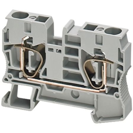 Picture of Linergy, Terminal block, Linergy TR, spring type, feed through, 2 points, 10mm², grey