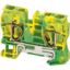 Picture of Terminal block, Linergy TR, spring type, protective earth, 2 points, 10mm², green-yellow, set of 50