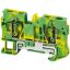 Picture of Terminal block, Linergy TR, Linergy TR, spring type, protective earth, 2 points, 6mm², green-yellow, set of 50