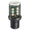 Picture of LED bulb, Harmony XVB, BA 15d, green, steady light, 24V AC/DC