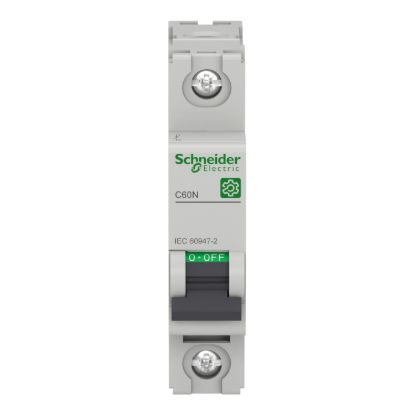 Picture of Miniature circuit breaker (MCB), Multi9 C60N, 1P, 63A, C curve, 10kA (IEC/EN 60947-2)