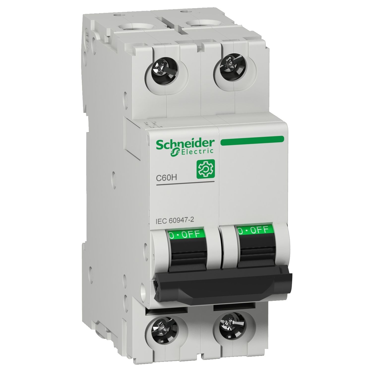 Picture of Miniature circuit breaker (MCB), Multi9 C60H, 2P, 16A, C curve, 15kA (IEC/EN 60947-2)