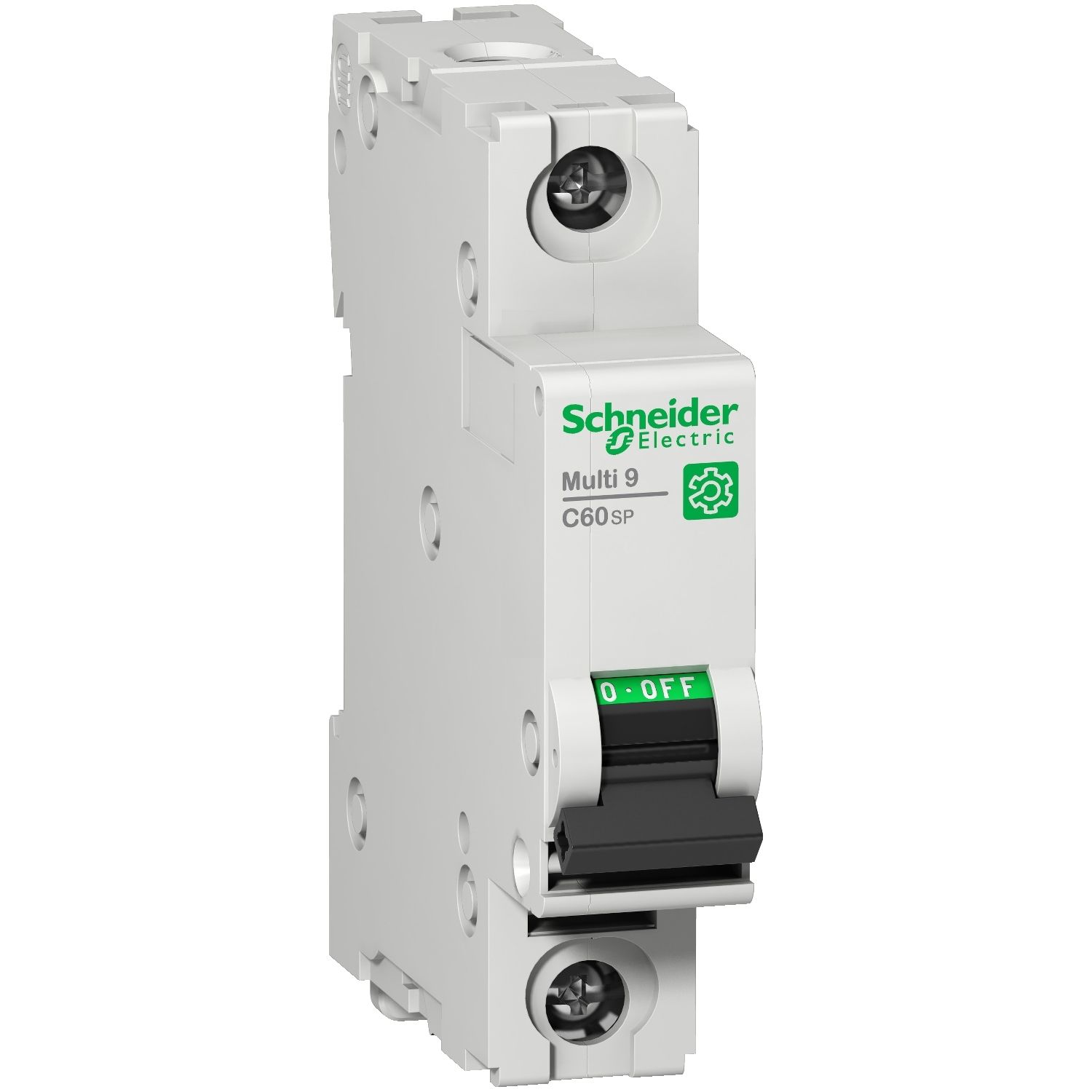 Picture of Miniature circuit breaker (MCB), Multi9 C60SP, 1P, 8A, C curve, 10kA (UL1077), 10kA (IEC/EN 60947-2)
