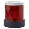 Picture of Harmony XVB, Indicator bank, illuminated unit, plastic, red, 70mm, steady, bulb or LED not included, 250V