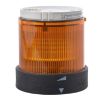 Picture of Harmony XVB, Indicator bank, illuminated unit, plastic, orange, 70mm, steady, integral LED, 230V AC
