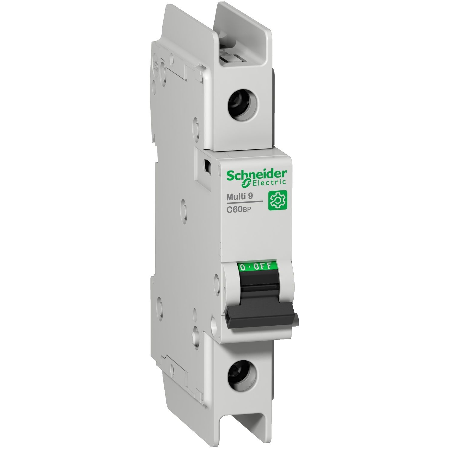 Picture of Miniature circuit breaker (MCB), Multi9 C60BP, 1P, 3A, D curve, 14kA (UL489), 10kA (IEC/EN 60947-2)