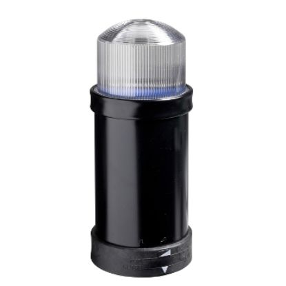 Picture of Harmony XVB, Indicator bank, illuminated unit, plastic, clear, 70mm, integral flash discharge tube, 5joule, 230V AC