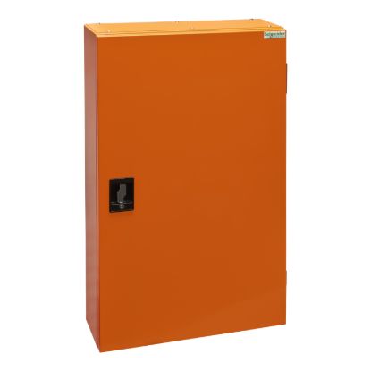 Picture of MB Isobar standard distribution board, Acti9, 48 poles, 250A main switch, 18mm, IP44, orange