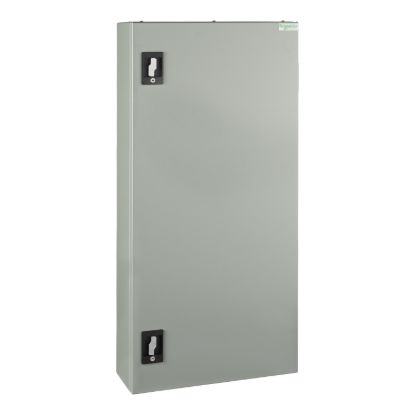 Picture of MB Isobar standard distribution board, Acti9, 54 poles, 250A main switch, 18mm, IP44, grey